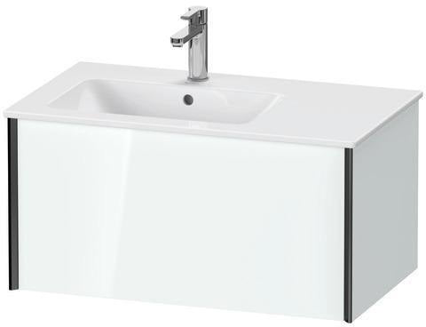 Duravit Waschtischunterbau XVIU 810 mm weiß matt mit Tip-On-Technik und Auszug
