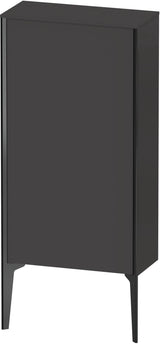 Duravit Halbhochschrank XViu 890 mm – Anthrazit Matt, Push-Open & Soft-Close