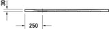 DURAVIT Sustano Duschwanne 1200x800x30 mm Mineralguss Weiß – Bodenbündig & Flacher Einbau