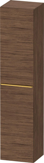 Nussbaum / matt / HS,Tür:1,TA:LI,Gr:Gold Poliert 400x360x1760mm,Nussbaum Dunkel Matt,Dek