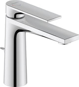 DURAVIT Tulum by Starck Einhebel-Waschtischmischer Chrom mit Zugstange, 135 mm Ausladung
