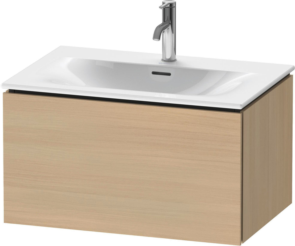 Duravit L-Cube Waschtischunterbau wandhängend 720 mm weiß matt mit 1 Auszug und Tip-On-Technik