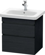 DURAVIT DuraStyle Waschtischunterbau wandhängend 580 mm mit 2 Schubkästen, weiß matt