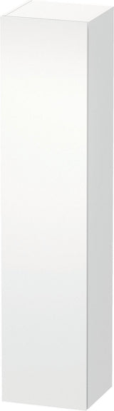 Duravit Hochschrank L-Cube 363x400x1760mm, 1 Tür, links, amerikanisch Nussbaum