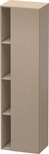 DURAVIT DuraStyle Hochschrank 360x500x1800mm, 1 Tür links, weiß matt – Wandhängend mit Soft-Close