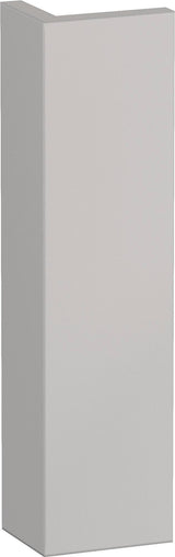 DURAVIT Korpusblende L-Cube 400 mm Weiß Matt – Passend für variable Breiten