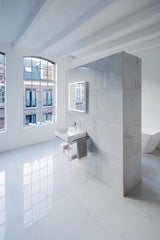 Duravit DuraSquare Metallkonsole mit Handtuchhalter links/rechts in Chrom – 665 mm
