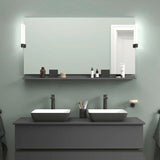 DURAVIT Sivida Spiegelablage 1280x115x35 mm – Chrom/Weiß Matt, inkl. Befestigungsmaterial