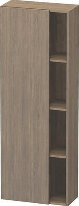 DURAVIT DuraStyle Hochschrank 240x500x1400mm, 1 Tür links, Eiche Terra/Weiß Matt
