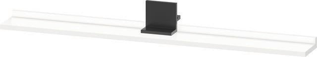 DURAVIT Sivida Spiegel Ablage 1000 mm Chrom/Nussbaum Matt – Badablage mit Befestigungsmaterial