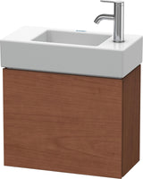 Duravit L-Cube Waschtischunterbau 480 mm wandhängend Amerikanischer Nussbaum 1 Tür links