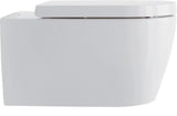 Duravit Wand-WC ME by Starck 570 mm Weiß Seidenmatt Tiefspüler mit WonderGliss