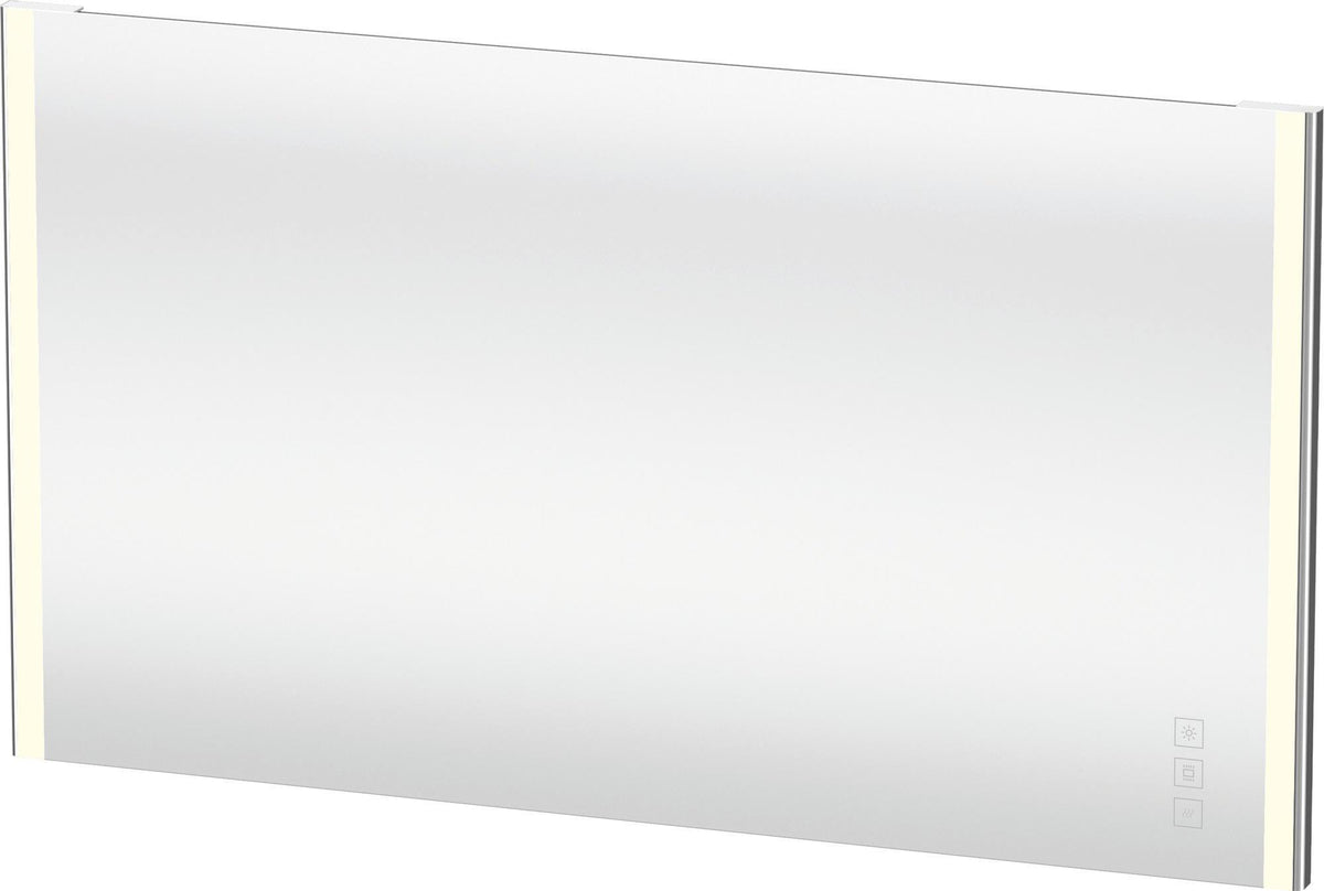 DURAVIT XSquare XS7011 Wandspiegel 600x800 mm mit Licht, Heizung & berührungsloser Bedienung