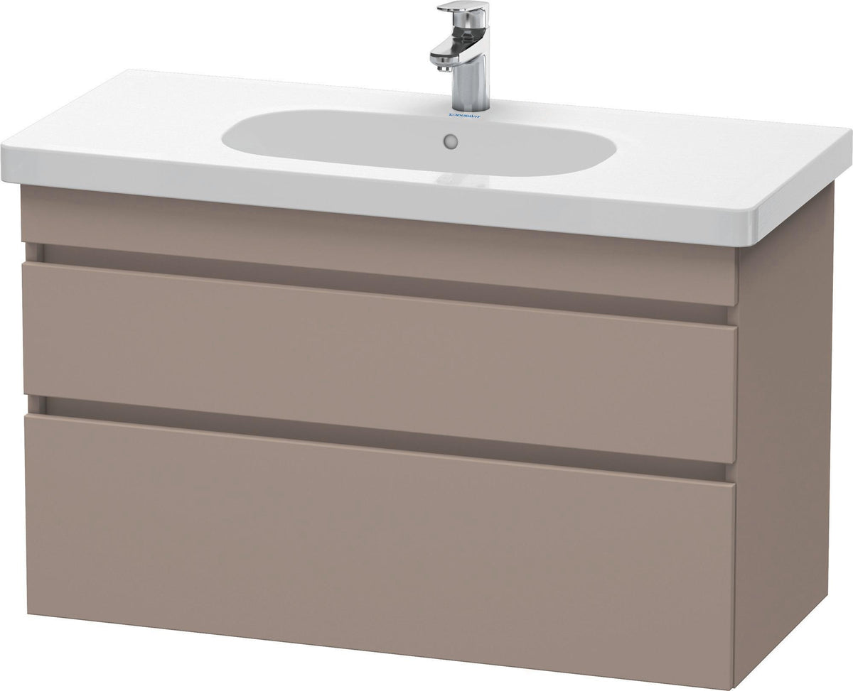 DURAVIT DuraStyle Waschtischunterbau 1000 mm wandhängend, 2 Schubkästen, weiß matt
