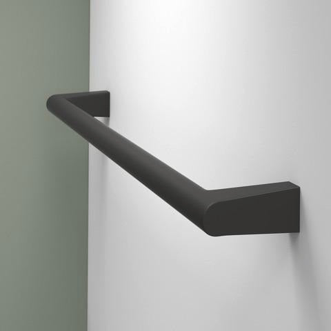 DURAVIT Handtuchhalter Sivida 355x30x70mm inkl. Befestigungsmaterial Diamantschwarz