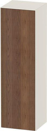 Duravit White Tulip Halbhochschrank 1320 mm, 1 Tür, Nussbaum/Taupe, Soft-Close, von Philippe Starck