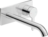 DURAVIT C.1 Einhebel-Waschtischmischer Unterputz 225 mm Schwarz Matt ohne Zugstange