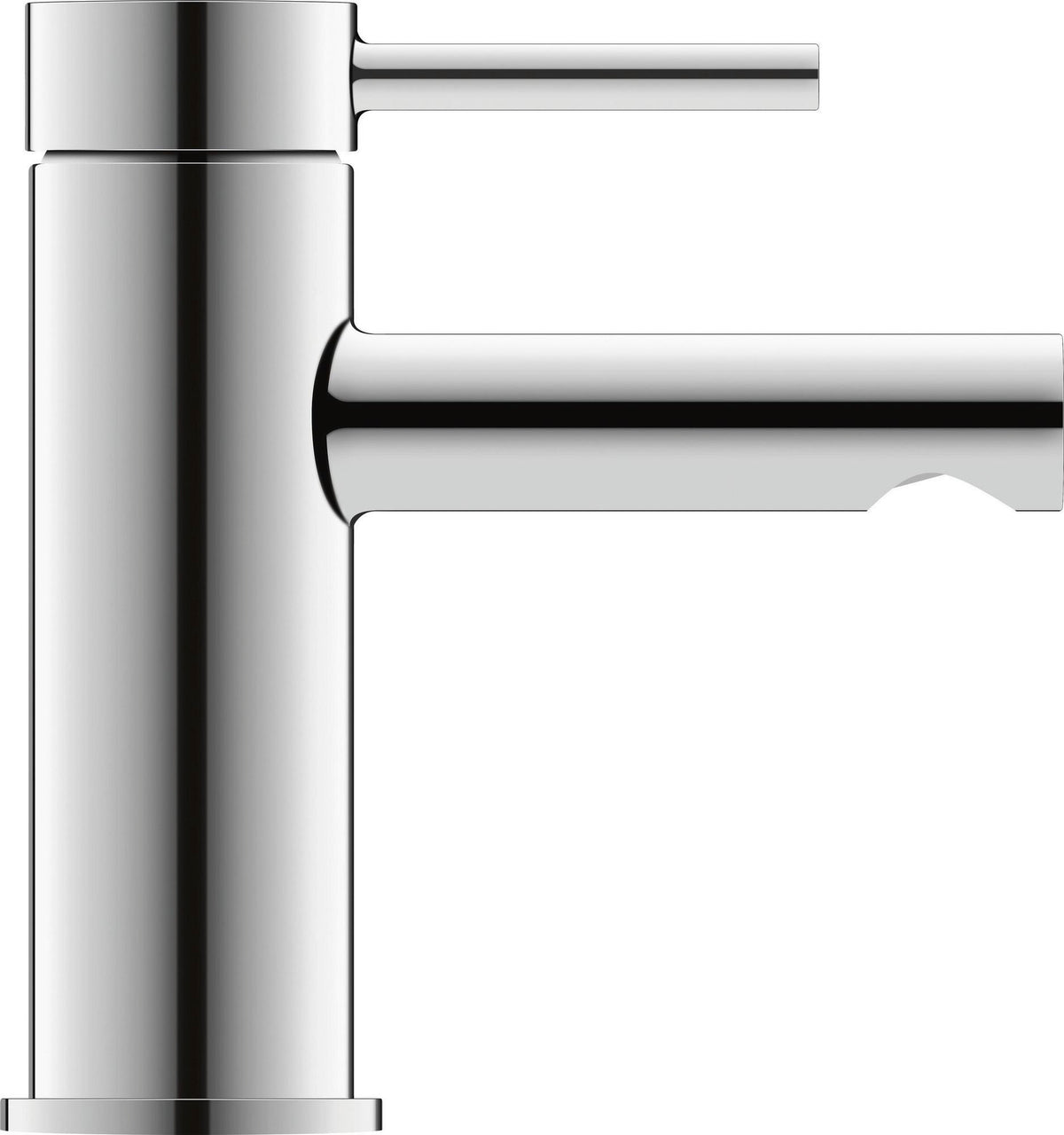 Duravit Circle Einhebel-Waschtischmischer Chrom – ohne Zugstange, 100 mm Auslauf, Keramikmischsystem