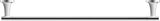 DURAVIT Starck T Handtuchhalter, Chrom, 610 mm – Wandmontage, verdeckte Befestigung