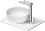 DURAVIT Sivida Aufsatzbecken Set 410x330 mm mit Konsole, weiß, medizinische Ausführung