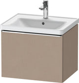 DURAVIT D-Neo Waschtischunterbau 584 mm betongrau matt mit 1 Auszug und Soft-Close