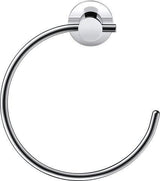 DURAVIT D-Code Handtuchring Chrom – Wandmontage, schwenkbar, 158 mm