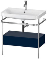 Duravit Waschtischset Happy D.2 Plus 775x490mm Taupe Supermatt – Einrichtungssystem Nussbaum Mitte