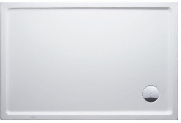 DURAVIT Starck Slimline Duschwanne 1200x800 mm Weiß Sanitäracryl mit Antislip