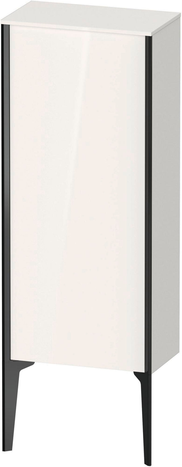 Duravit Halbhochschrank XViu 890x400x240 mm, weiß hochglanz, rechts, mit Tip-on und Soft-Close
