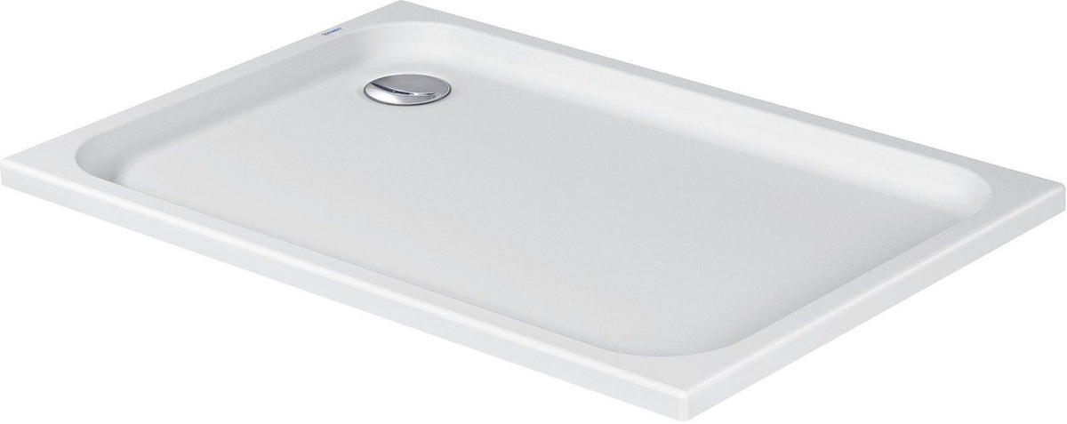 DURAVIT D-Code Duschwanne 1000x700 mm Weiß Sanitäracryl rechteckig