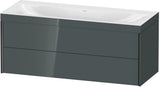 DURAVIT XViu c-bonded Waschtischunterbauset 1200 mm wandhängend mit 2 Schubkästen