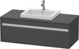 DURAVIT Ketho Waschtischunterbau wandhängend 1200 mm weiß matt mit 1 Auszug