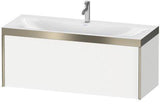 Duravit Möbelwaschtischset XViu 1200x480mm mit Unterbau, 1 Auszug, Ahorn mitte