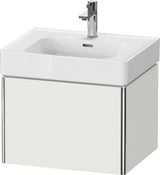 Duravit XSQUARE Waschtischunterbau 584 mm wandhängend mit Auszug – Tast-Senkrecht-Matt