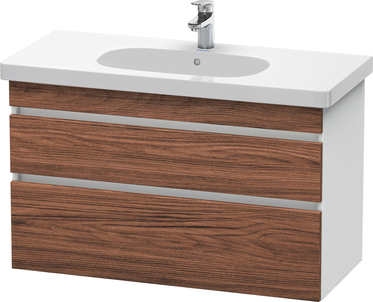 DURAVIT DuraStyle Waschtischunterbau 1000 mm wandhängend, 2 Schubkästen, weiß matt
