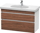 DURAVIT DuraStyle Waschtischunterbau 1000 mm wandhängend, 2 Schubkästen, weiß matt