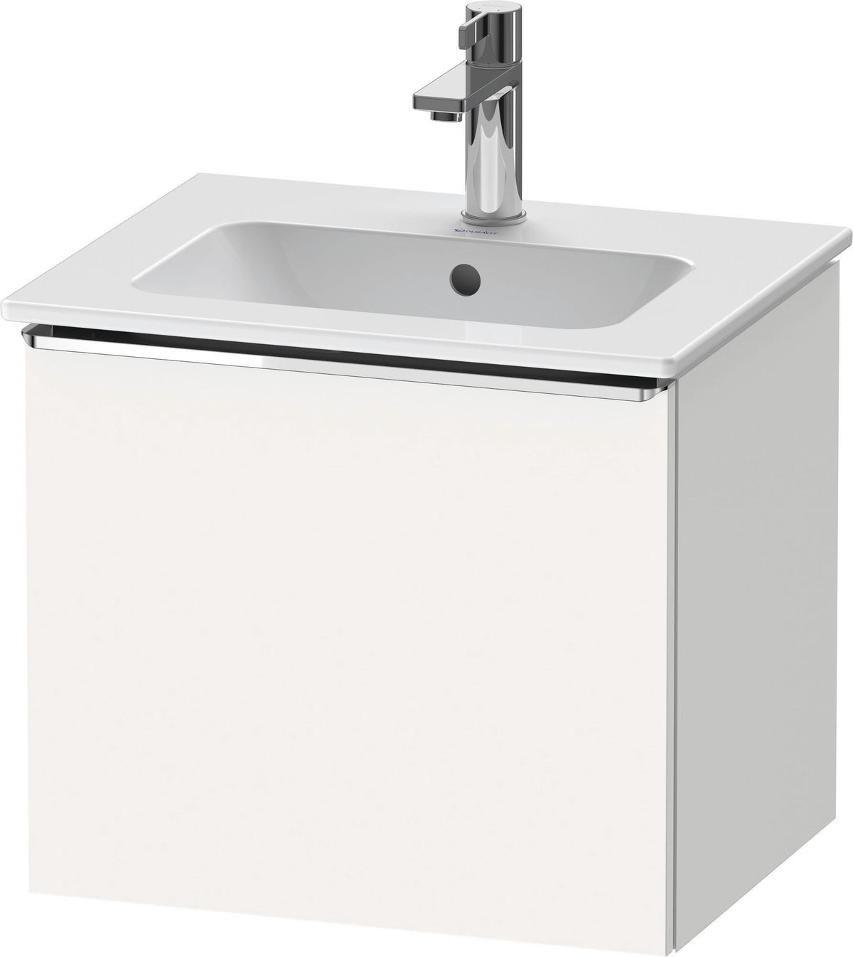 DURAVIT D-Neo Waschtischunterbau 510 mm Eiche Schwarz Matt mit Bronze Griff