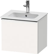 DURAVIT D-Neo Waschtischunterbau 510 mm Eiche Schwarz Matt mit Bronze Griff
