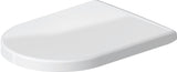 DURAVIT WC-Sitz Starck 3 Weiß Duroplast ohne Absenkautomatik Edelstahl Scharniere