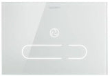 Duravit DuraSystem Elektronische Betätigungsplatte Glas Weiß Infrarot Dual Flush