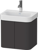 DURAVIT Happy D.2 Waschtischunterbau taupe supermatt 475 mm, 2 Türen, wandhängend