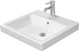 DURAVIT Einbauwaschtisch Vero 500 mm weiß mit Überlauf und 1 Hahnloch