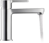 DURAVIT B.2 Einhebel-Waschtischmischer Chrom, 138,5 mm Ausladung, ohne Zugstange