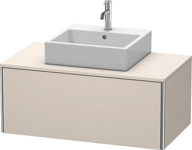 Duravit XSquare Waschtischunterbau 1000 mm wandhängend – s-matt, für Konsole