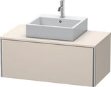 Duravit XSquare Waschtischunterbau 1000 mm wandhängend – s-matt, für Konsole