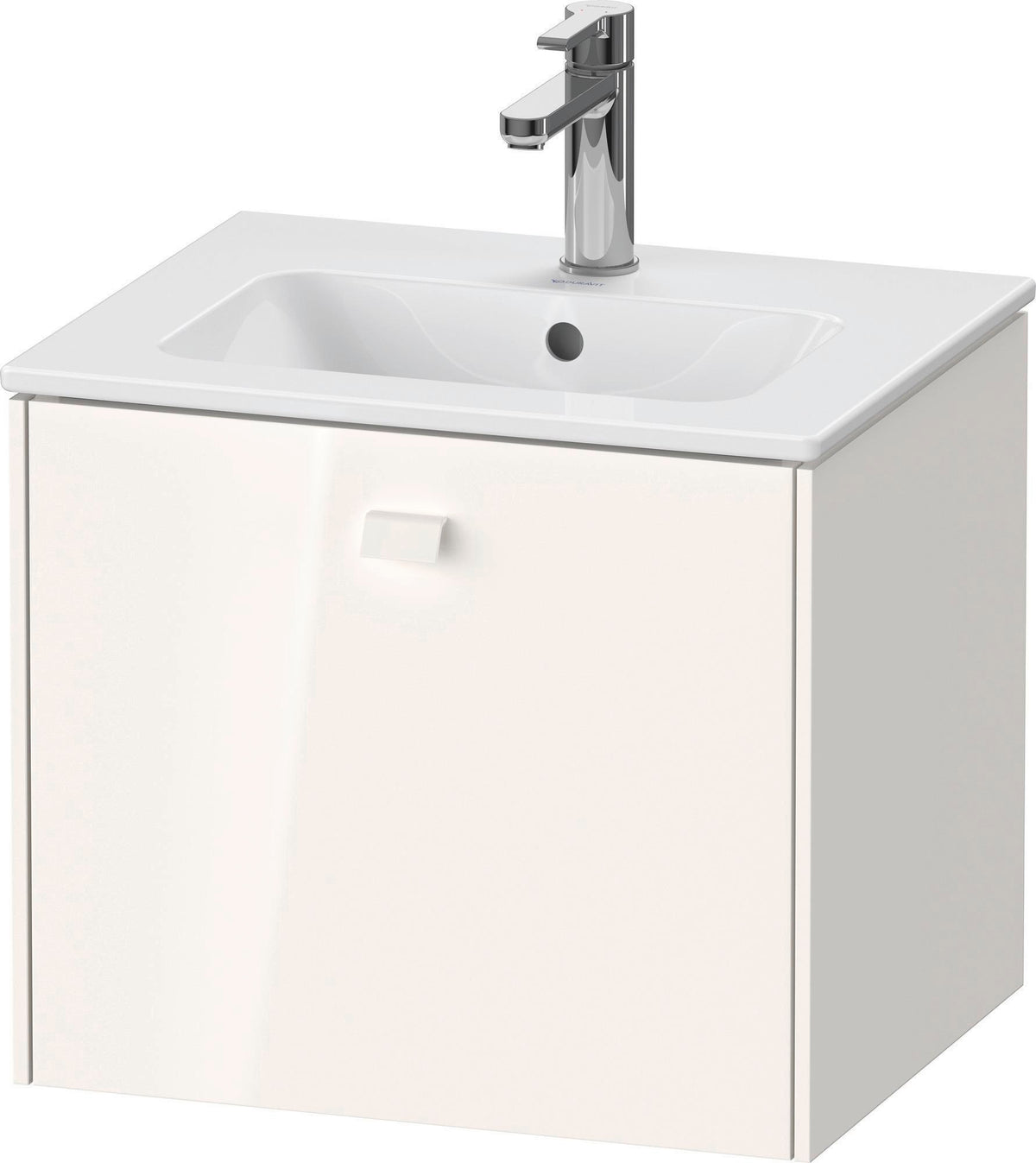 DURAVIT Waschtischunterbau Brioso 520 mm wandhängend weiß matt mit 1 Auszug und Soft-Close