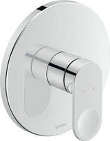DURAVIT B.3 Einhebel-Brausemischer Unterputz Fertigmontageset Chrom