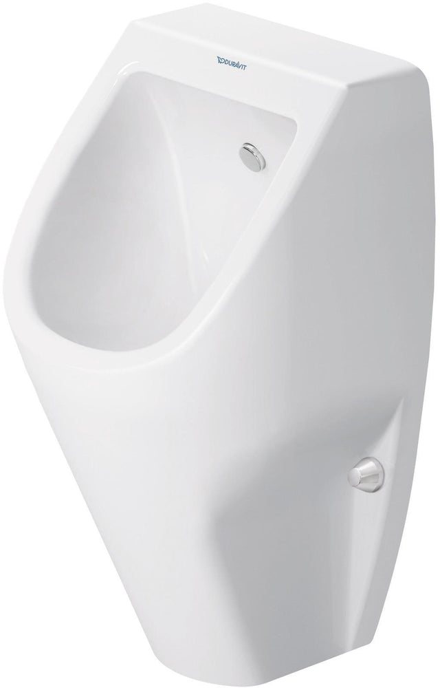 DURAVIT D-Code Urinal rimless, Zulauf hinten, ohne Fliege, weiß – Sanitärkeramik