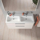 DURAVIT D-Code 2.0 Waschtischunterbau 1184 mm mit Schubkasten und Soft-Close in Weiß Matt