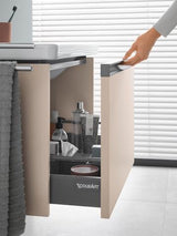 DURAVIT Ketho.2 Waschtischunterbau 984 mm betongrau matt mit Auszug